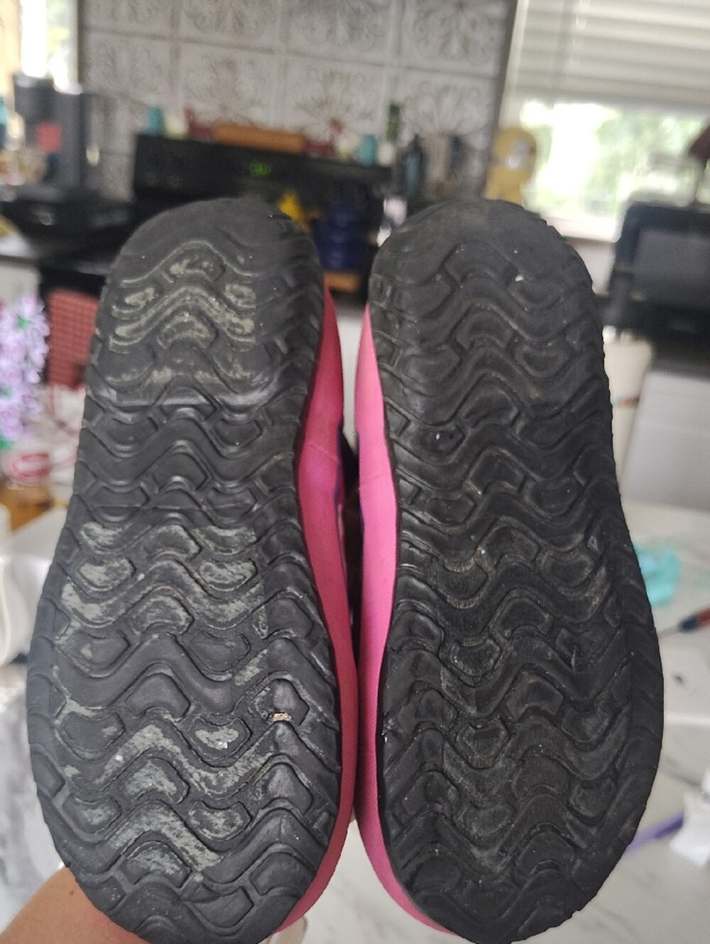Bogs Purple Pink Floral Rain Boots Size 2 - Picture 4 of 12